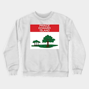 Prince Edward Island PEI Abstract Art Crewneck Sweatshirt